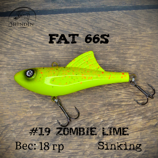 Вайб SHINDIN Fat 66S #19 Zombie Lime