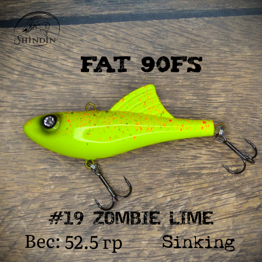 Вайб SHINDIN Fat 90FS #19 Zombie Lime