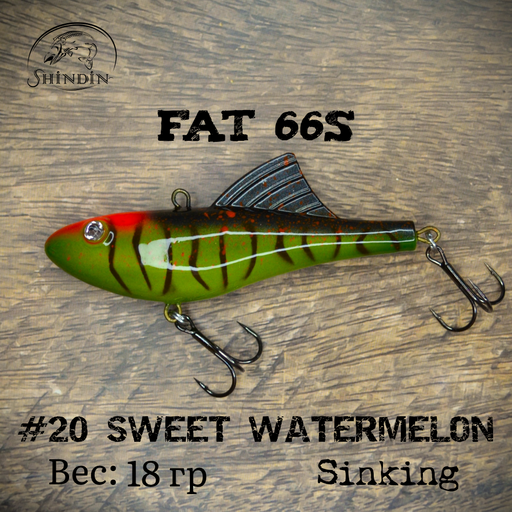 Вайб SHINDIN Fat 66S #20 Sweet Watermelon
