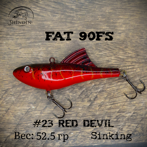 Вайб SHINDIN Fat 90FS #23 Red Devil