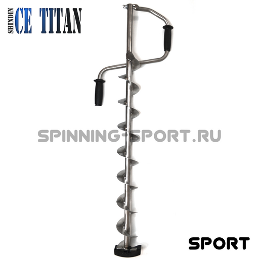 Титановый ледобур ICE Titan Sport D100L