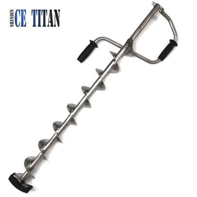 Ледобур ICE Titan Sport 1200 D100 мм (ножи СКАТ) 8 витков спирали (Рост 185-190 см)