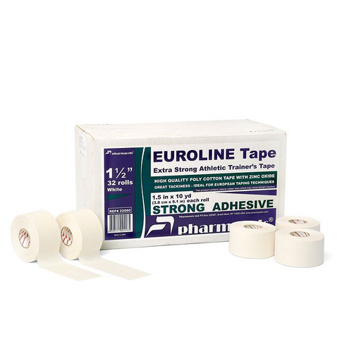 Тейп поликотон Pharmacels 22060 Euroline Tape 3,8 см х 11,4 м (32 рулона)