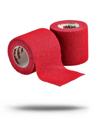Тейп самозакрепляющийся красный Mueller 24558 TapeWrap Premium 5 см х 5,4 м