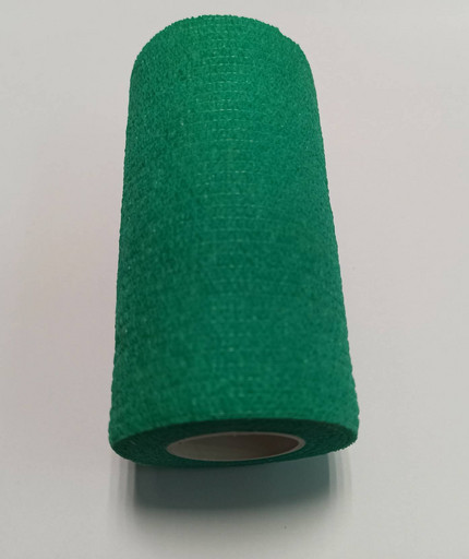 Тейп самозакрепляющийся зеленый Phyto tape 2185 Cohesive 10см х 4,5 м (12 рулонов)