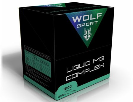 Специализированный магний-содержащий комплекс Wolf Sport LIQUID MG COMPLEX (20 ампул по 25мл)