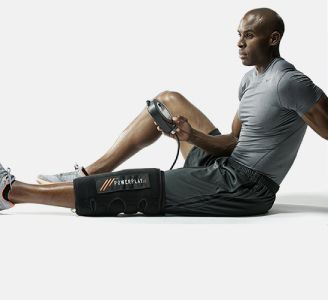 Бандаж на колено прямой с гелевым вкладышем PowerPlay 360° Knee Wrap