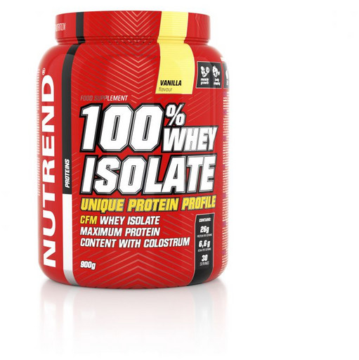 Изолят сывороточного белка Nutrend 100% Whey Isolate 900гр