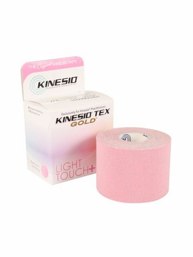 Тейп Kinesio Tex Gold Light Touch LTKT95024 розовый 5см х 5м