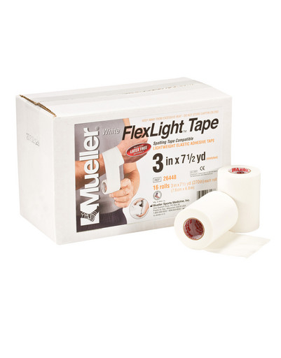 Тейп фиксирующий Mueller 26448 Flexlight Tape 7,6 см х 6,8 м (16 рулонов)