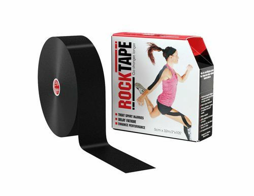 Тейп RockTape Classic 5см х 32м черный