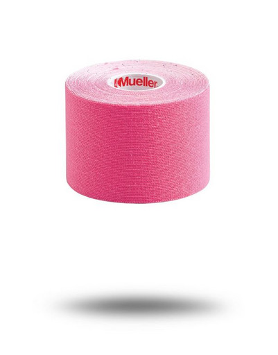 Тейп Mueller 28277 Kinesiology Tape розовый 5см х 5 м