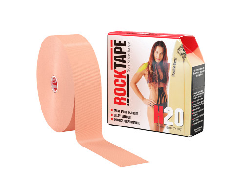 Тейп RockTape H2O 5см х 32м бежевый