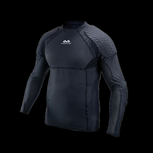 Майка с защитой McDavid 7737 (7730) Long sleeve HexPad soccer goalkeeper shirt "Extreme"