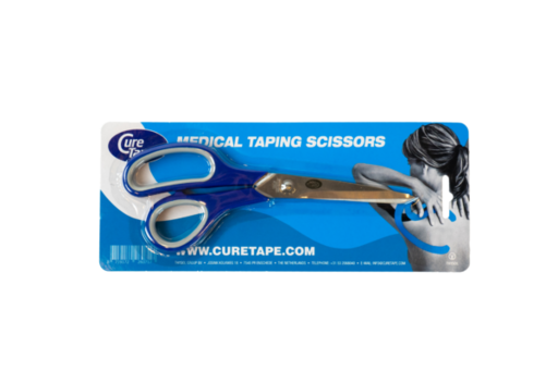 Ножницы для резки кинезио тейпа CureTape Софт-тач