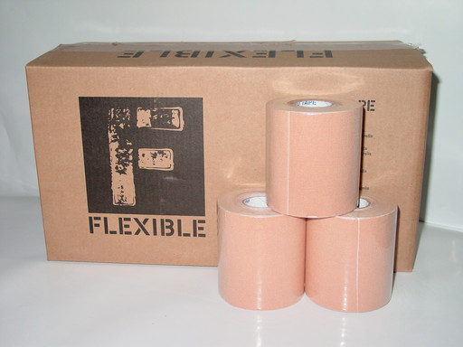 Тейп флексибл бежевый Phyto tape 304 Flexible 7,5 см х 5 м (16 рулонов)