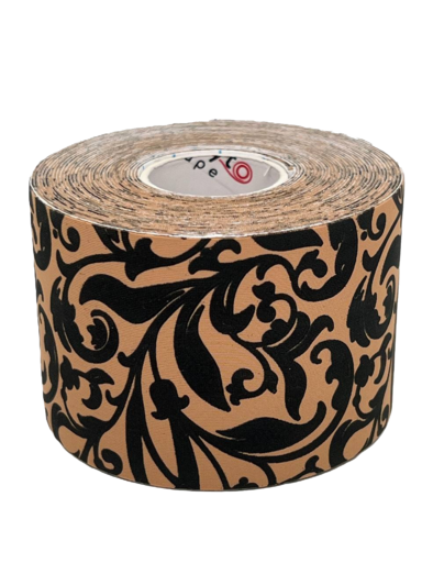 Тейп Нейлоновый Phyto tape Dynamix 5cm х 5m бежевый-черный