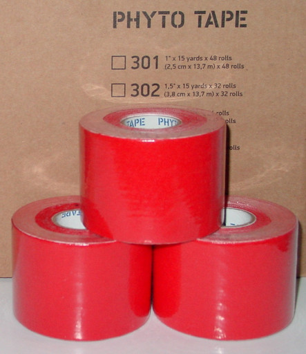 Тейп флексибл красный Phyto tape 303 Flexible 5 см х 5 м
