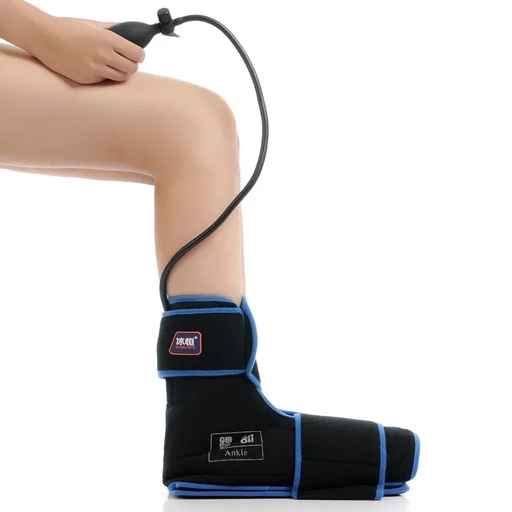 Бандаж охлаждающий на голеностоп с компрессией Cryopush Cold Compression Wrap Ankle