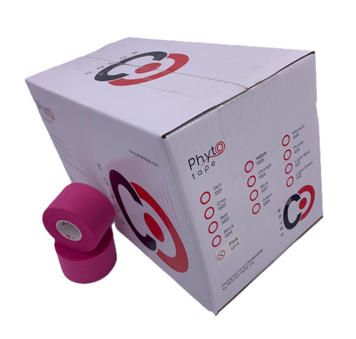 Тейп розовый Phyto tape 1013 Colored tape Pink 3,8 см х 9,1 м (32 рулона)