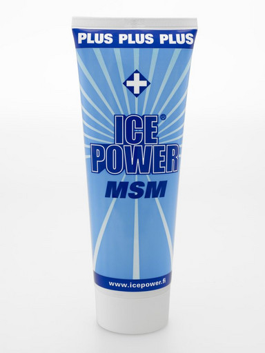 Охлаждающий гель Ice Power Plus Gel (+MSM) 200мл