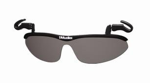 Солнцезащитные очки, крепящиеся на козырек Mueller 440442-440443 No Glare Flip-Up Sunglasses Polarized
