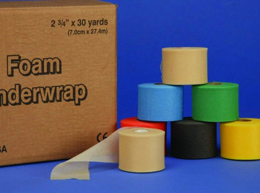 Подкладочный материал Jaybird Pre-tape wrap черный 7 см х 27,4 м
