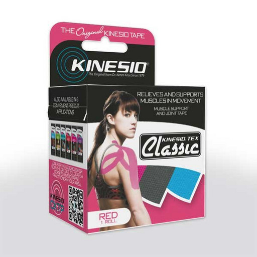 Тейп Kinesio Tex Classic CKT85024 розовый 5см х 4м