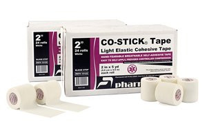 Тейп самозакрепляющийся Pharmacels 15122 Co-Stick Tape 5 см х 4,5 м (24рулона)