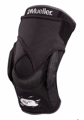 Бандаж на колено Mueller 54521-54524 Hg80 Hinged Knee Brace w/Kevlar шарнирный
