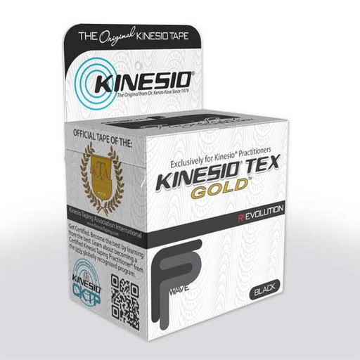 Тейп Kinesio Tex Gold FP GKT45024 черный 5см х 5м