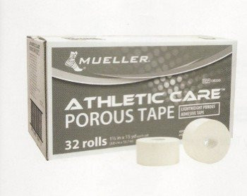 Тейп пористый Mueller 130399 Athletic Care Porous Tape 3,8 см х 13,7 м (32рулона)