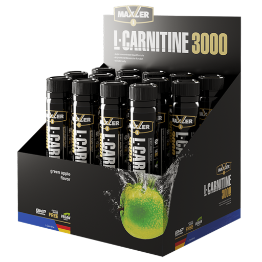 Добавка Maxler L-Carnitine 3000 Shots (14 ампул * 25мл)