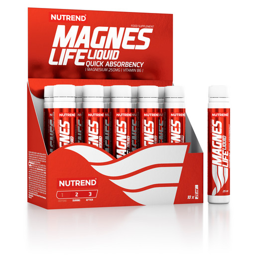 Магний, обогащенный витамином B6 Nutrend MagnesLife 10шт х 25мл