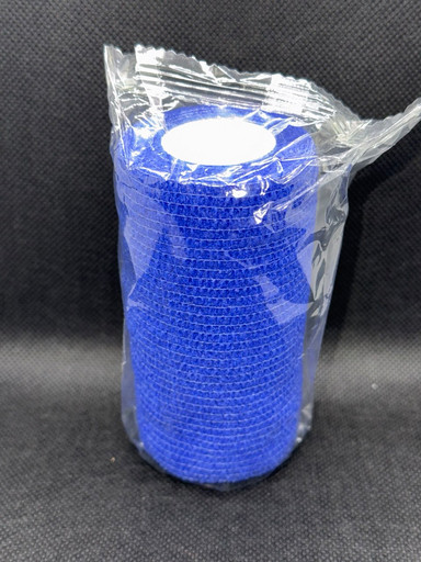 Тейп самозакрепляющийся синий Phyto tape 2175 Cohesive 10 см х 4,5 м