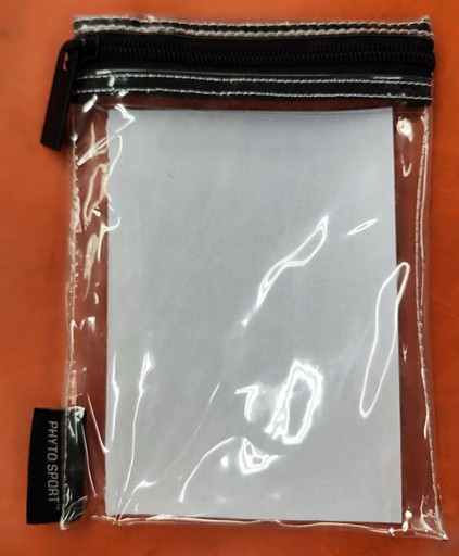 Сумка прозрачная Phyto Sport 111 Clear Zipper Bag 14см х 19см