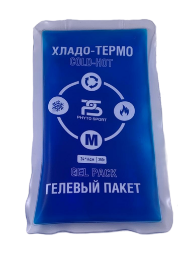 Компресс холодный-горячий многократного пользования  Phyto Sport 99102 Reusable Cold/Hot Pack 14см x 24см