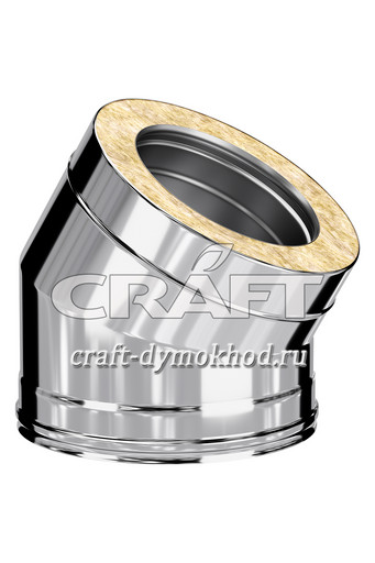Craft HF 50 Колено 30° сэндвич (316 1,0/304 0,5)