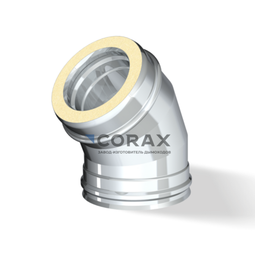 Corax Отвод Сэндвич 135° (304 0,5/304 0,5)