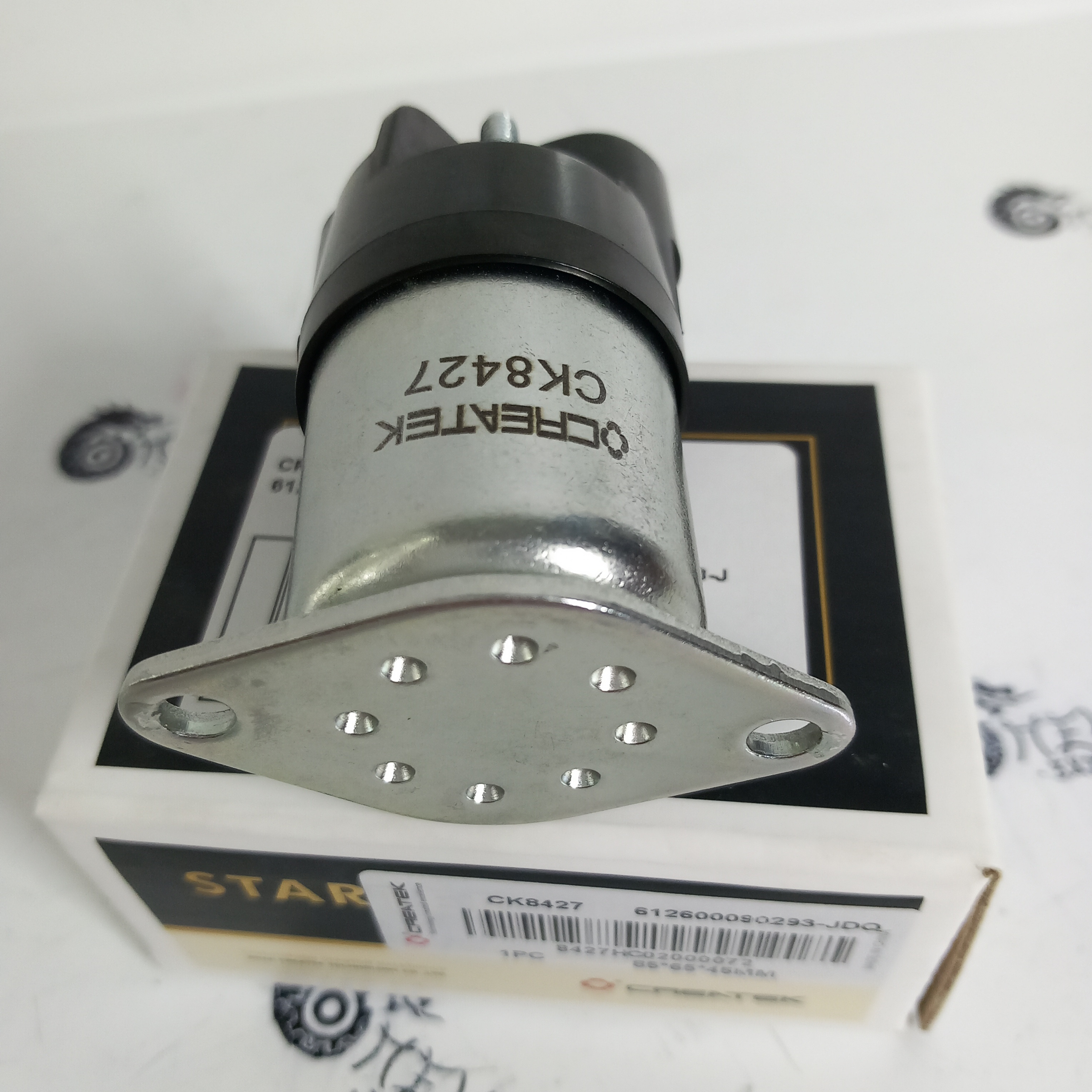 CREATEK CK8427 Реле стартера втягивающее 11 зубьев WD615/D10