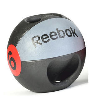 Медицинский мяч с рукоятками Reebok, 6 кг RSB-10126