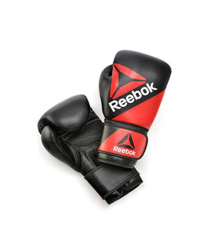 Кожаные перчатки для бокса Reebok 12 oz RSCB-10040RDBK