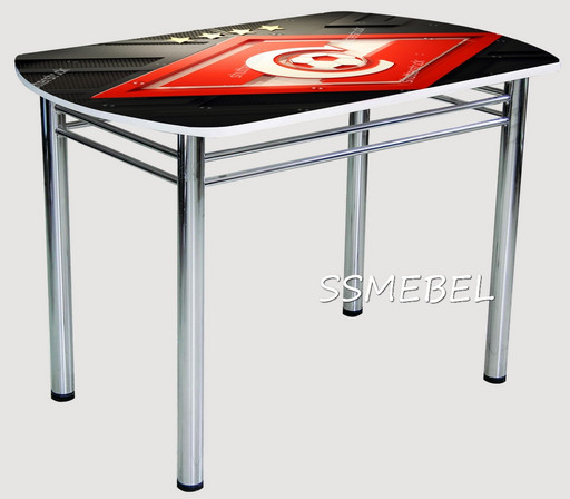 СТОЛ С ФОТОПЕЧАТЬЮ КУХОННЫЙ 3 СПАРТАК