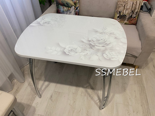 СТОЛ С ФОТОПЕЧАТЬЮ ПАУК R-574 СТОЛ С ФОТОПЕЧАТЬЮ ПАУК R-574