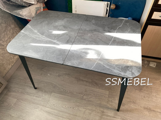 Стол Лайт керамогранит Grey Smoke Стол Лайт керамогранит Grey Smoke