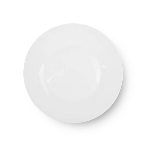 Тарелка мелкая Белая 230 мм Tvist