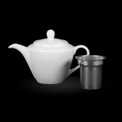 Чайник заварочный с фильтром молочный 500 мл Corone Caffe&Te ВН