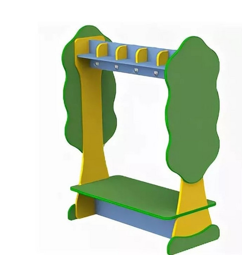 Детская игровая Вешалка для одежды Березка ЛД