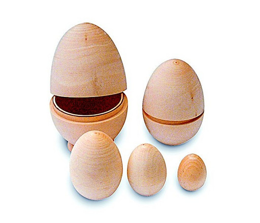 Деревянное Яйцо 5 в 1