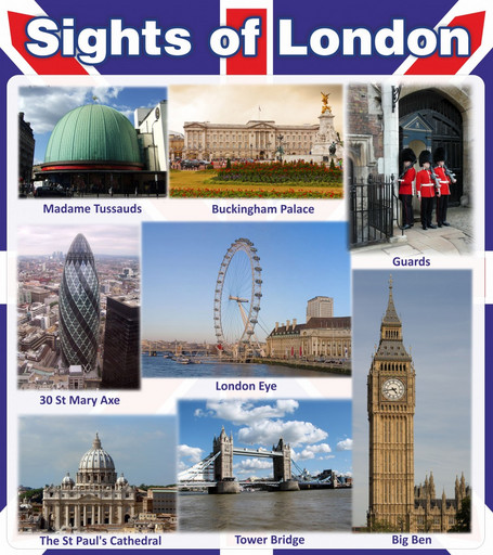 Стенд Sights of london